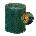 Green Florist Netting, Customizable Floral Wire, Steel Wire Mesh Roll, Versatile and Durable Garden Netting, Essential Floral Arrangement Supplies, 12 inches x 150 feet