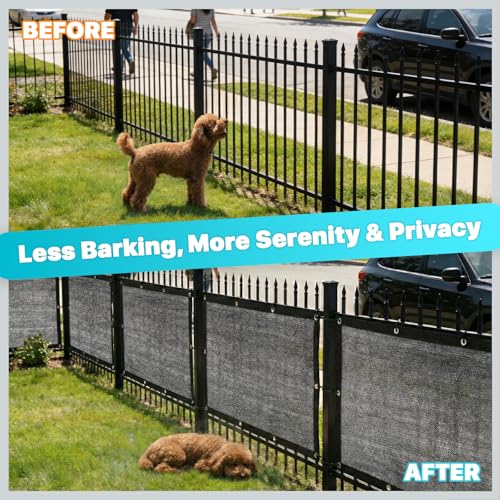 Royal Shade 2' x 18' Black Custom Size 90% Shade Cloth Dog Kennel Shade Mesh Tarp Sunblock with Grommets for Dog Kennel Cover, Fence Privacy Screen, Greenhouse, Chicken Coop & Pet Playpen. - color: Black, size: 2' X 18' Custom Size