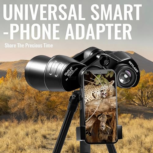 10-30x50 Zoom Binoculars for Adults High Powered - Lightweight Waterproof Binoculars for Hunting Bird Watching Travel Cruise
