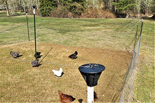 Bird Netting Post caps Madbird (5 Pack) for Bird-X, Birdbgone, Birdblock for Protecting Chickens, Blueberries. Strawberries, Fruit Trees, Grapes, Vegetable Gardens