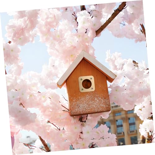 BESPORTBLE 8pcs Copper Birdhouse Predator Guards Metal House Hole Protector with Screws for Safe Nesting and Easy Installation Durable and Long-Lasting Design