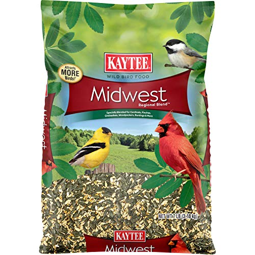 Kaytee Midwest Regional Wild Bird Food, 7 Pound - size: 7 Pound (Pack of 1), style: Midwest
