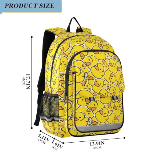 Kids Backpack Elementary Middle School Bags for Boys Girls | Travel, Daypack, Lightweight, Waterproof, with Reflective Strip - color: Multi 19