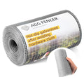 8inch x 25ft Hardware Cloth 1/4 inch Chicken Wire Fencing 23Ga | Hot Dipped Galvanized After Welding Garden Plant Supports Welded Metal Chicken Wire Fence Poultry Animal Netting Cage Screen - size: 1/4in 8in x 25ft