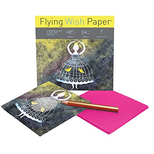 Flying Wish Paper - I Wish I Could Fly! - Birdcage Ballerina - 5" x 5" - Mini Kits