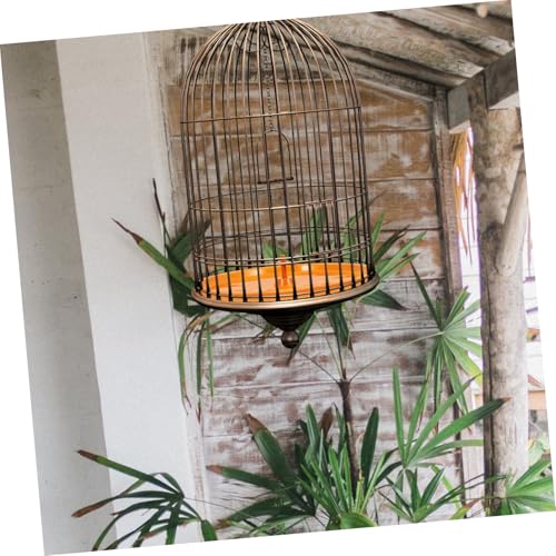HANABASS Birdcage Base Round Bird Cage Tray Poop Tray Replacement Cage Litter Holder Clean