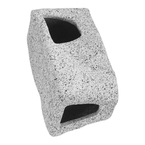 GALPADA Betta Fish Decor Stackable Rocks Aquarium Shelter for Shrimp Lizards Betta Durable Stone Ornaments Mimicking Natural Caves for Versatile Use Fish Tanks