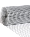 Hardware Cloth 1/2 inch Mesh 72 inch x 100 Foot 19 Gauge | Hot-dip Galvanized After Welding Wire Mesh Roll Chicken Wire Fencing Welded Wire Fence Roll - size: 1/2'' 72in x 100ft