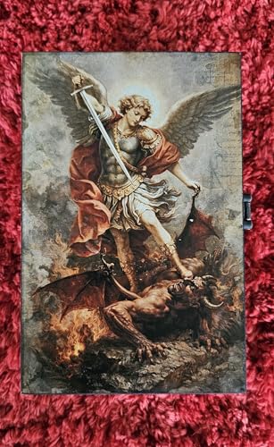 RK Collections Trinket Boxes Small Jewelry Keepsake Box (Saint Michael Archangel) - style: Saint Michael Archangel