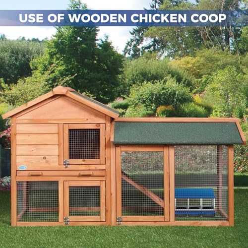 3 Hole Chicken Nesting Boxes, Weatherproof Galvanized Steel Chicken Egg Laying Box with Automatic Rollout Egg Collection, 2-in-1 Handle Perch, Easy Clean & Quick Assemble for Chicken Coop - color: Blue, size: 3 holes