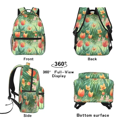 Cute Monkey and Banana Casual Backpack, Lightweight Laptop Bag Daypack, Cartoon Jungle Backpacks for Women Men Teens Students, Fun Polyester Bookbag Gifts for School Work Travel Hiking - color: Monkey