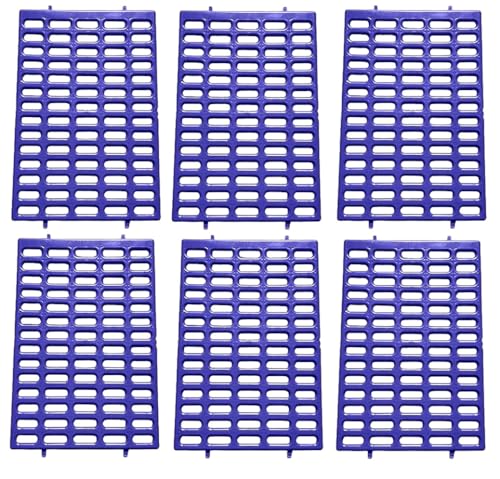 Saguaro Acres Rabbit Cage Resting Mat - Pack of 6 (Purple) - color: Purple