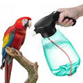 Electric Bird Bath Sprayer USB Rechargeable Auto Mister | Large Capacity Tank, Adjustable Nozzle and One Button Fine Mist for Parrots, Cockatiels, Budgies and Macaws