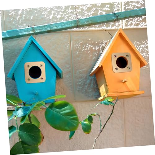 BESPORTBLE 8pcs Copper Birdhouse Predator Guards Metal House Hole Protector with Screws for Safe Nesting and Easy Installation Durable and Long-Lasting Design