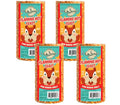 Mr. Bird Flaming Hot Feast Spicy Bird Seed Cylinder, 4-Pack, 1 lb 3 oz | Premium Blend of Mealworms, Peanuts & Hot Pepper | Squirrel Repellent | Handcrafted in Texas - size: 1.19 Pound (Pack of 4)