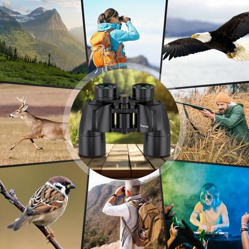 Sogries 8x40 Binoculars for Adults High Powered | Binoculars for Bird Watching Long Distance IPX7 Waterproof Fully Multi-Coated BAK4 Prism Optics Travel Stargazing - size: 8x40