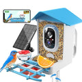 Solar Powered Bird Feeder with Camera: One Full Charge Lasts for Weeks