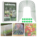 Garden Mesh Netting Kit Protect Fruit Vegetable from Birds Bugs | 8 * 26FT Ultra Fine Plant Netting Covers, 6 Pcs Wide Garden Hoops & 12 Clips for Greenhouse Raised Beds - size: 8 * 26 FT (Kit)