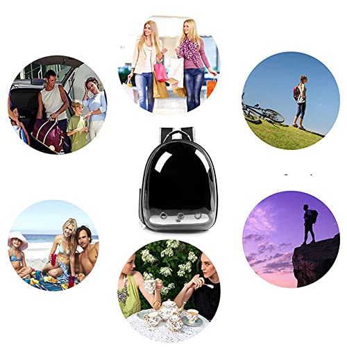 Animal Carrier Backpacks,Transparent Space Capsule Bubble Pet Backpack Bag for Small Dogs Cats Airline Approved Travel Carrier