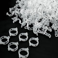 200 Pcs Plant Support Garden Clips, Tomato Clips, Crop Clips for Vine Vegetables, Fixing Tomato, Sweet Pepper, Eggplant, Makes Plants Grow Upright and Healthier - color: White