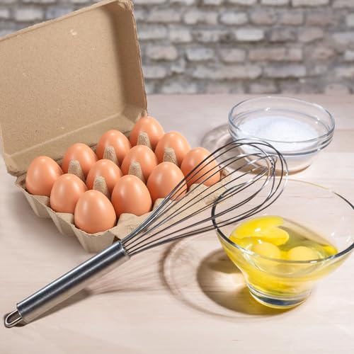 30 Pack Egg Cartons Bulk - 3×4 Style Reusable Cardboard Cartons 12 Count, Dozen Chicken Egg Crates