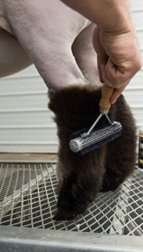 Weaver Leather Livestock Mini Wide Range Brush - color: Purple, size: Mini