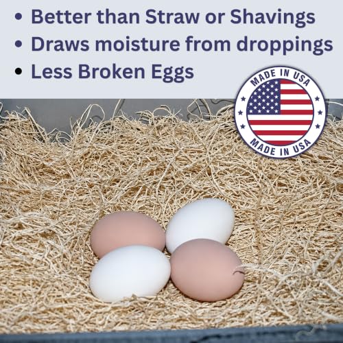 DUNCAN'S FAMILY FARM STORE Duncans Poultry 13x13 Excelsior Nest Pads - 12 Pack - size: 12 Pack