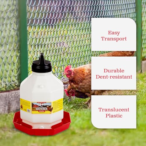 Little Giant Plastic Poultry Waterer