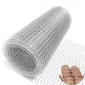 Hardware Cloth 1/4 inch 4" x10ft 23G,Chicken Wire,Welded Wire Mesh Roll | Hot-Dip Galvanized After Welding,Heavy Duty for Chicken Run, Rabbit Fence, Garden Protection, Poultry Netting