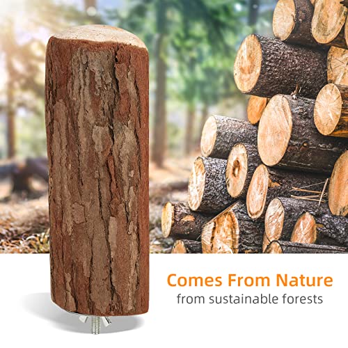 Niteangel Parrot Cage Perch, Wooden Platform for Birds (2 Packs) - size: 2 Packs