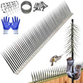 Bird Spikes, Outdoor Squirrel Spikes, Squirrel Baffles for Bird Feeder Poles, Avoid Climbing Garden Fences and Fruit Trees. (120 inches) - size: 120 inches