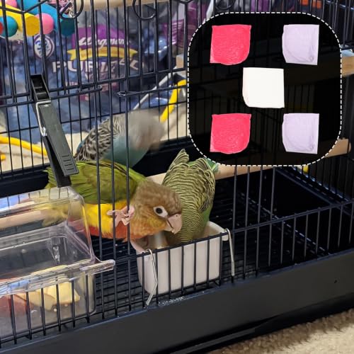5pcs High Elastic Cloth Mesh Parrot Cage Shipping Bags, Easy Assembly Bird Carrier Bags for Poultry and Chicken, Sturdy Parrot Travel Carrier for Safe Bird Transport Random Color