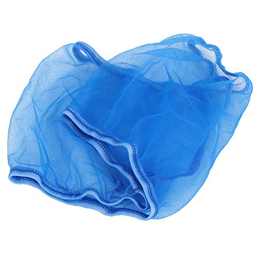 Alvinlite 2 Pieces Bird Cage Cover Seed Feather Catcher Birdcage Nylon Mesh Net Cover Soft Skirt Guard,Bird Cage Accessory(Blue) - color: Blue