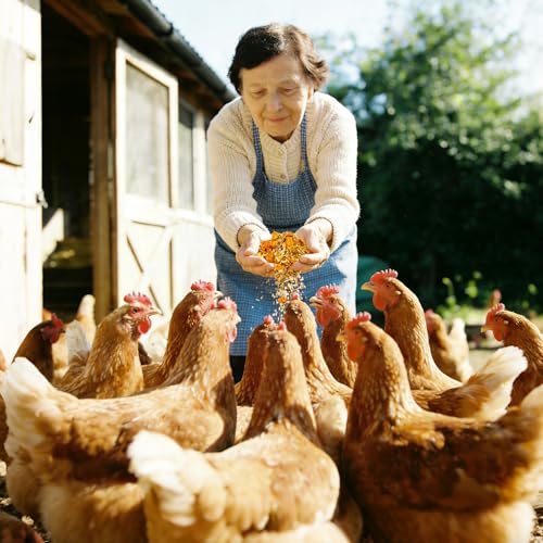 BGraceyy Chicken Nesting Herbs 32 oz – 11 Natural Dried Herb Blend with Marigold for Chicken Coop & Roost Refresh, Nesting Box & Dust Bath, Supports Natural Nesting Behavior - size: 32 ounce