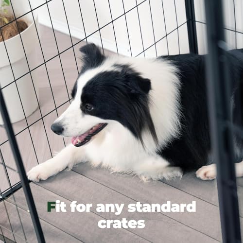 BALANCE Dog Crate Pad, Dog Foam Crate Mat Kennel Pad, Washable Water-Resistant Pet Bed Flat Dogs Cage Mat for Small Dogs - color: Granite Green, size: 24.0"L x 18.0"W x 0.8"Th