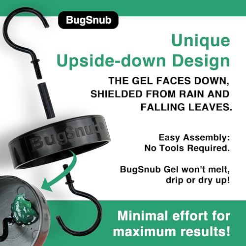 Hanging Ant Guard (1-pack)- Waterless Ant Defense for Hummingbird Nectar Feeders, Unique Upside-down Design, No Liquid Moat, Metal Hooks - size: 1 Pack