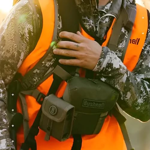 Bushnell R3 Binoculars with Vault Lite Bino Chest Harness, HD Optical System, Fully Multi-Coated Lenses, EXO Barrier, IPX7 Waterproof - Binoculars for Bird Watching and Wildlife Observation - style: 10x42 Binoculars