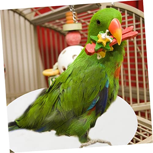 Yardwe Parrot Cage Bottom Sheets 100pcs Disposable Liners Round Bird Cage Liner Paper