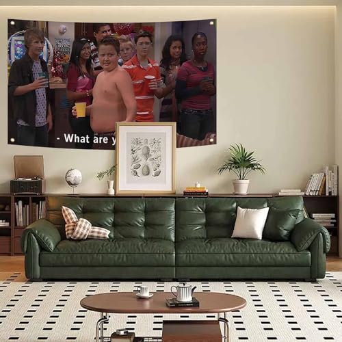 Funny Gibby Flag 3X5 Feet What Are You A Cop Banner College Dorm | With 4 Brass Grommets,Man Cave ,Frat Wall Outdoor Decor - color: G5