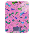 Food Scale Kitchen Scale Food Weight Scales Digital Weight Grams and Ounces Small Electronic Food Scale for Baking Cooking Deep Pink Dragonflies and Leaves - color: Deep Pink Dragonflies and Leaves