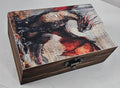 RK Collections Wooden Trinket Jewelry Boxes (Dragon) - style: Dragon