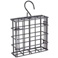 More Birds Suet Cage Bird Feeder, Fruit and Suet Feeder, Single Cake Capacity ,Black - color: Black, size: Single Cake, style: Suet Cage