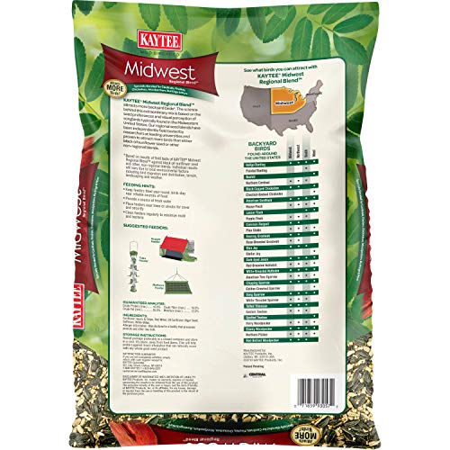 Kaytee Midwest Regional Wild Bird Food, 7 Pound (Pack of 2) - size: 7 Pound (Pack of 2), style: Midwest