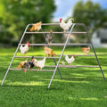 CHIKENCOOP Chicken Coop Roosting Perch Essentials：Perfect for Backyard Poultry, Easy Installation Farm Roost Toys for Chickens(81.7''L x 41.3'' W x 41.7H'') - size: 81.7"L x 41.3"W x 41.7"H