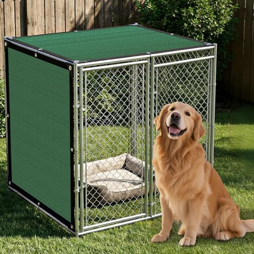 80% Shade Cloth-Durable UV Blocking Mesh Tarp for Garden,Patio,Greenhouse & Chicken Coop-Sun Shade Cover with Grommets for Plants,Dog Kennel,Outdoor Use[Green3×6FT] - size: 3×6FT