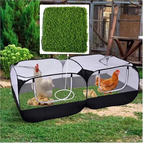 Hamiledyi 12 Pcs Chicken Nesting Box Pads Artificial Grass Rug Carpet Synthetic Turf Mat Nest Box Bedding for Chicken Coop Pet Garden Lawn Indoor Outdoor（12"x12"） - size: 12 Pcs Green