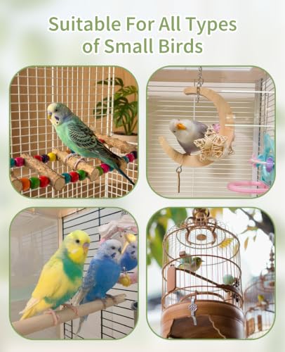 4pcs Bird Water Dispenser, 150ml Automatic Birds Cage Water Feeder for Parakeet Cockatiel Budgie Lovebirds