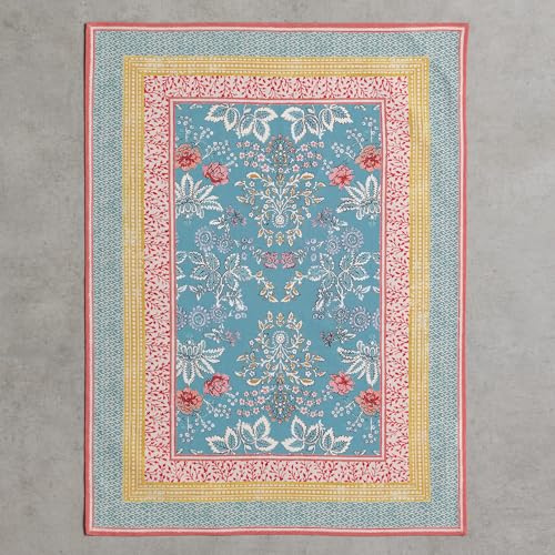 Maison d' Hermine Kitchen Towels Set of 3, 100% Cotton | Reusable, 27.50" x 20" - color: 001 - Marquise