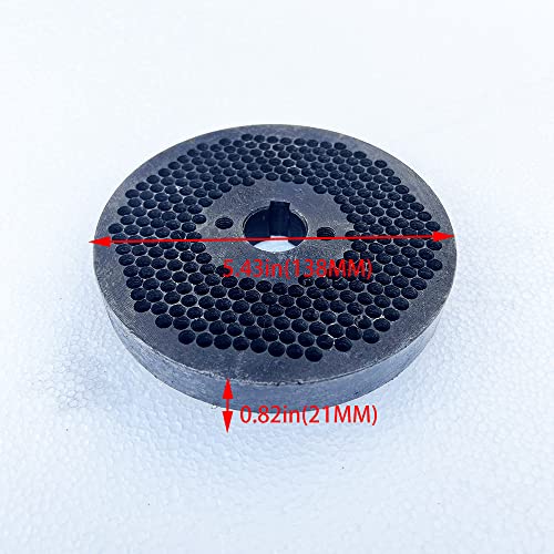 INTSUPERMAI Only 3MM Plate of Farm Animal Pellet Mill Machine Chicken Duck Feed Pellet Mill Machine without body - size: 3MM