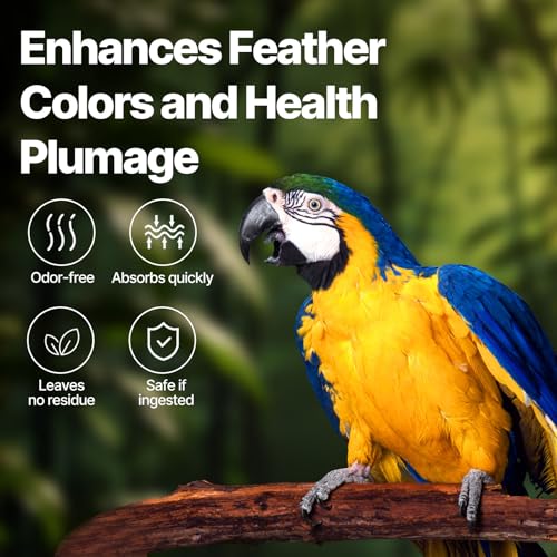 Aloe Vera Bird Spray for Birds - Bird Safe Moisturizing Mist Skin Soothing & Hydrating Mist Conditions Feathers, Gentle for Daily Use - Birds Fine-Mist Application Odor-Free Pure Cold-Pressed Aloe